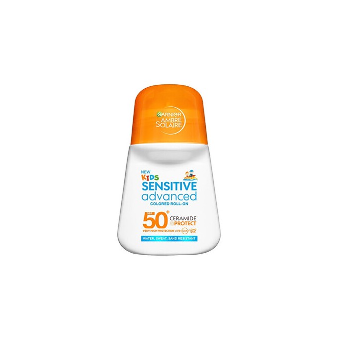 GARNIER Sensitive Advanced Colored Roll-On SPF 50+ - Mléko na opalování 50ml