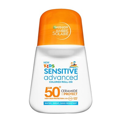 GARNIER Sensitive Advanced Colored Roll-On SPF 50+ - Mléko na opalování 50ml