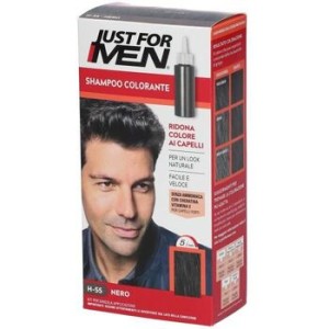 Just For Men Gel Color - Barva na vlasy pro muže 0ml H55 Natural Real Black