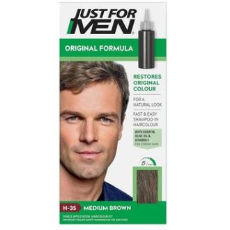Just For Men Shampoo-in Haircolour - Barevný šampon pro muže 66 ml 0ml H30 Light Medium Brown