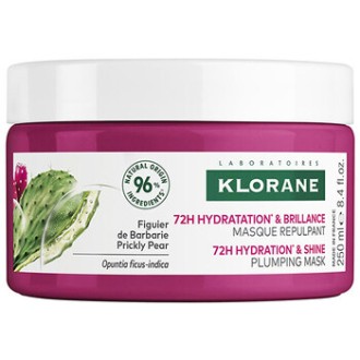 Klorane 72H Hydration & Shine Plumping Mask - Maska na vlasy 250ml