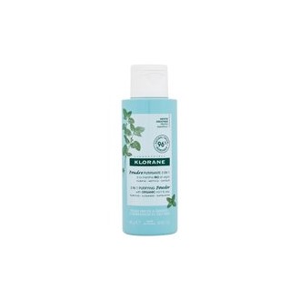 Klorane Aquatic Mint 3 IN 1 Purifying Powder ( smíšená a mastná pleť ) - Čisticí pudr 50.0g