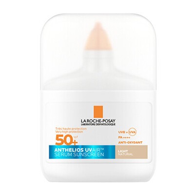 La Roche-Posay UVAir Tinted Serum Sunscreen SPF 50+ - Tónované sérum Light