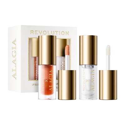 Makeup Revolution Alagia Lip Oil Duo - Sada olejů na rty
