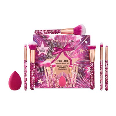 Makeup Revolution Beauty Full Look Makeup Brush Gift Set - Dárková sada