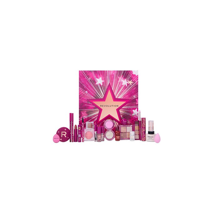 Makeup Revolution Beauty Star Makeup Advent Calendar - Adventní kalendář