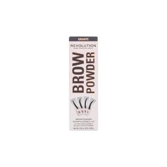 Makeup Revolution Brow Powder Stamp & Stencil 0,65 g Dark Brown