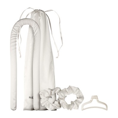 Makeup Revolution Curl Enhance Satin Curling Ribbon Ivory - Sada na natočení vlasů