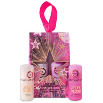 Makeup Revolution Jelly Blush & Highlighter Set - Dárková sada