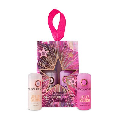 Makeup Revolution Jelly Blush & Highlighter Set - Dárková sada