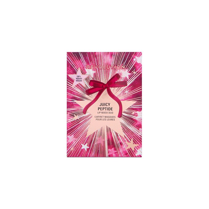 Makeup Revolution Juicy Peptide Lip Mask Set - Dárková sada