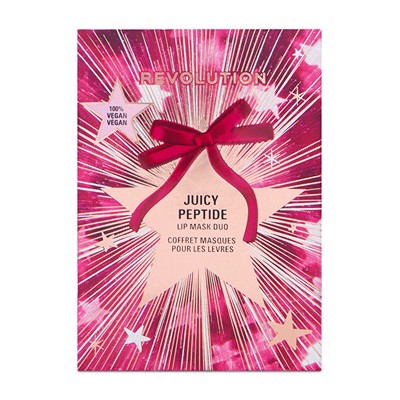 Makeup Revolution Juicy Peptide Lip Mask Set - Dárková sada