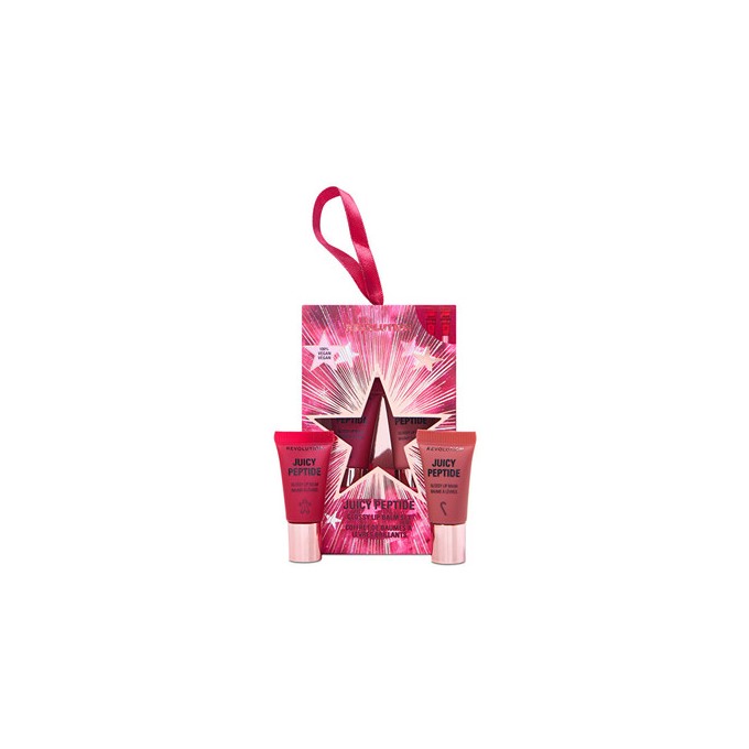 Makeup Revolution Juicy Peptide Mini Lip Balm Gift Set - Dárková sada