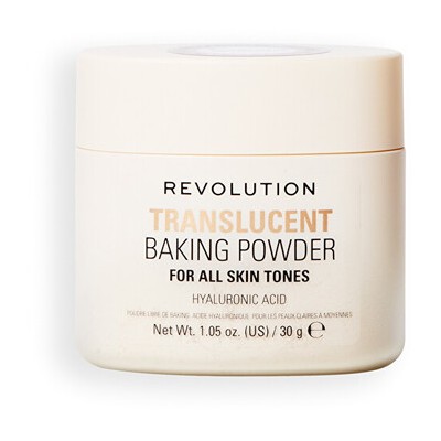 Makeup Revolution Loose Baking Powder - Fixační pudr 30 g Translucent