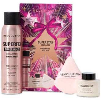 Makeup Revolution Superstar Bake & Set - Dárková sada