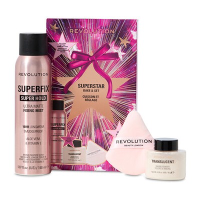 Makeup Revolution Superstar Bake & Set - Dárková sada