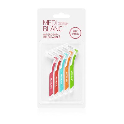 MEDIBLANC Mix Mezizubních kartáčků 5.0ks