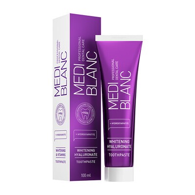 MEDIBLANC Whitening Hyaluronate Toothpaste - Bělicí pasta s hyaluronátem sodným 50ml