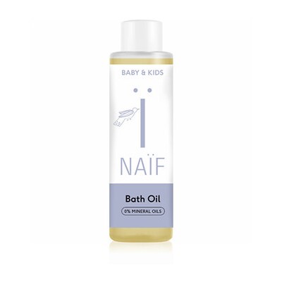 Naif Baby Bath Oil - Mléčný koupelový olej pro děti a miminka 100ml