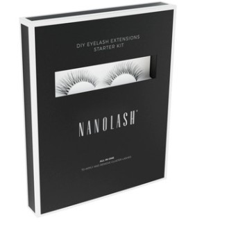 Nanolash DIY Eyelash Extensions Starter Kit - Sada na domácí prodloužení řas 0ml Flirty