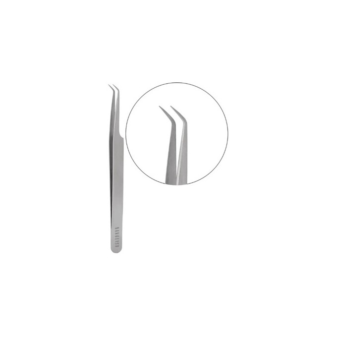 Nanolash Eyelash Tweezers L Shape - Pinzeta na řasy 0ml