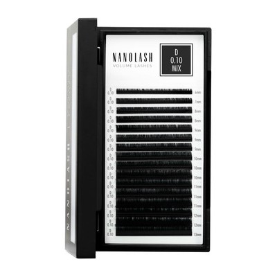 Nanolash Volume Lashes 0.10 D - Umělé řasy 0ml 9 mm