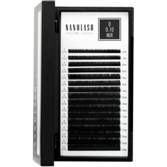 Nanolash Volume Lashes 0.10 D - Umělé řasy 0ml 11 mm