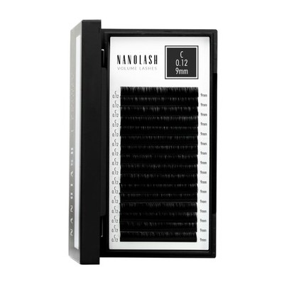 Nanolash Volume Lashes 0.12 C - Umělé řasy 0ml 10 mm