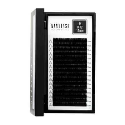Nanolash Volume Lashes 0.12 D - Umělé řasy 0ml 9 mm