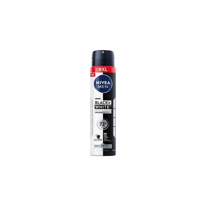 Nivea Men B&W Invisible Original Anti-Perspirant - Antiperspirant ve spreji 250ml