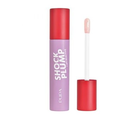 Pupa Shock Plump Instant Volume Lip Gloss - Lesk na rty se zvětšujícím efektem 5 ml 003 Scandal Nude