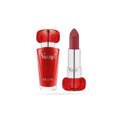 Pupa Vamp! Lipstick - Rtěnka pro plnější rty 3,5 g 201 Black Cherry