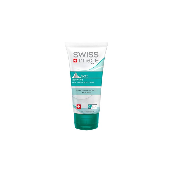 Swiss Image Body Care Soft Hydrating Face, Hand & Body Cream - Hydratační krém na obličej, ruce i tělo 75ml