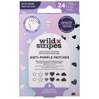 Wild Stripes Holo Clear Anti-Pimple Patches - Hydrokoloidní náplasti n