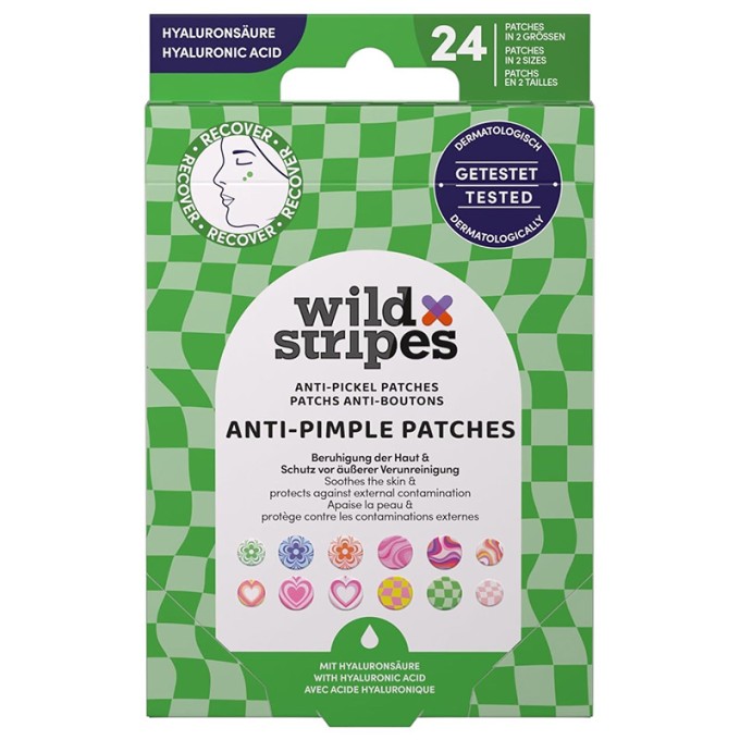 Wild Stripes Groovy Protect Anti-Pimple Patches - Hydrokoloidní náplas