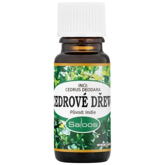 Saloos 100% natural essential oils for aromatherapy 0ml Cedrové dřevo