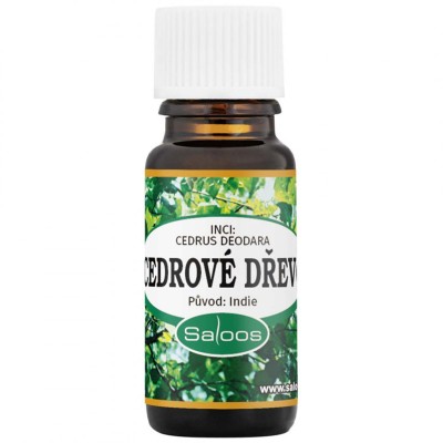 Saloos 100% natural essential oils for aromatherapy 0ml Cedrové dřevo