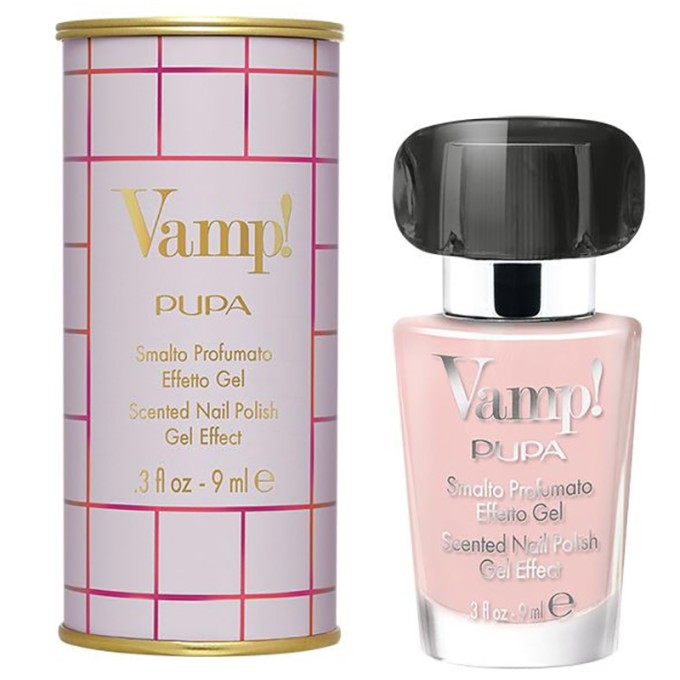 Pupa VAMP! Scented Nail Polish Gel Effect - Lak na nehty 9 ml 316 Pink