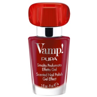 Pupa Vamp! Red Fragnance Scented Nail Polish Gel Effect - Lak na nehty