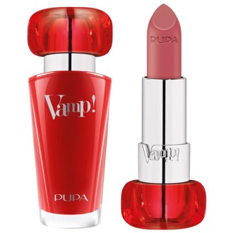 Pupa Vamp! Lipstick - Rtěnka pro plnější rty 3,5 g 201 Black Cherry