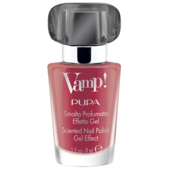 Pupa Vamp! Black Fragnance Scented Nail Polish Gel Effect - Lak na neh