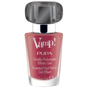 Pupa Vamp! Black Fragnance Scented Nail Polish Gel Effect - Lak na neh