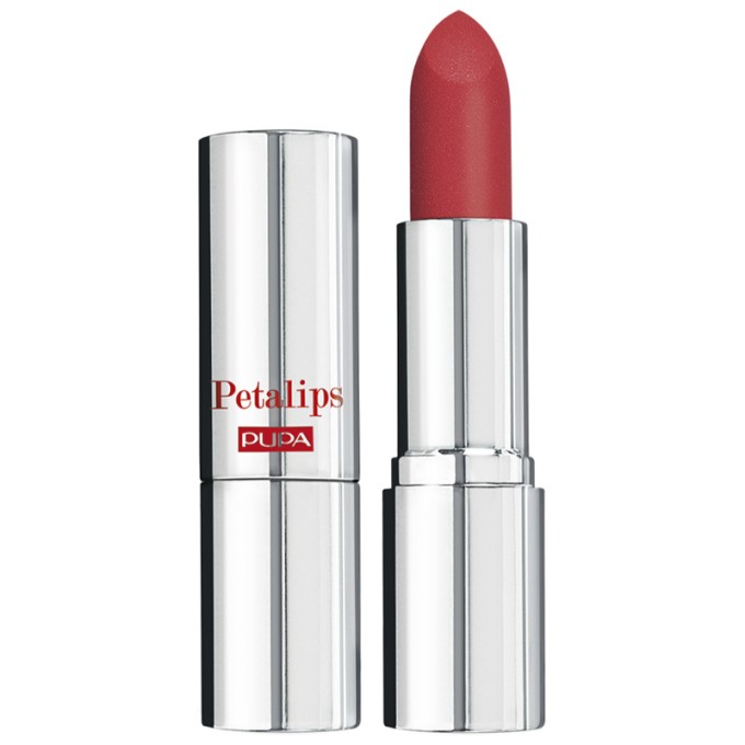 Pupa Petalips Soft Matt Lipstick - Matná rtěnka 3,5 g 015 Dahlia Petal