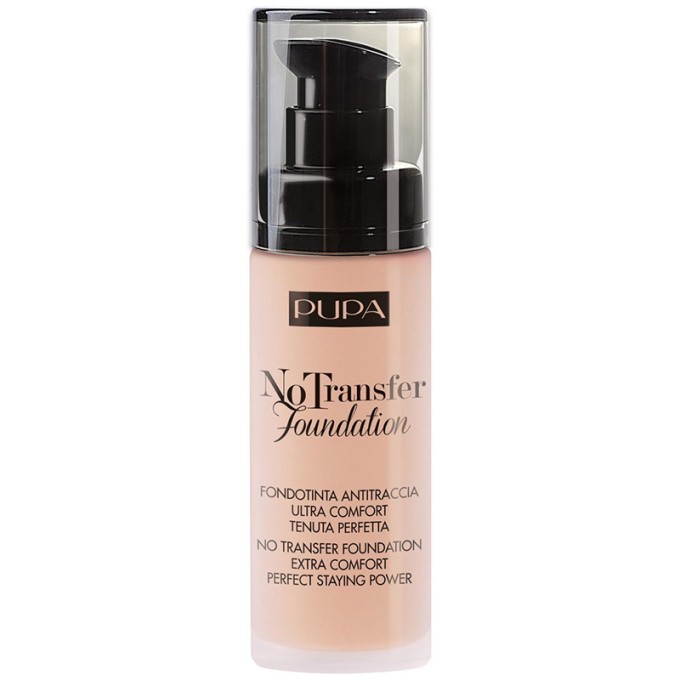 Pupa No Transfer Foundation Extra Comfort SPF 15 - Dlouhotrvající make