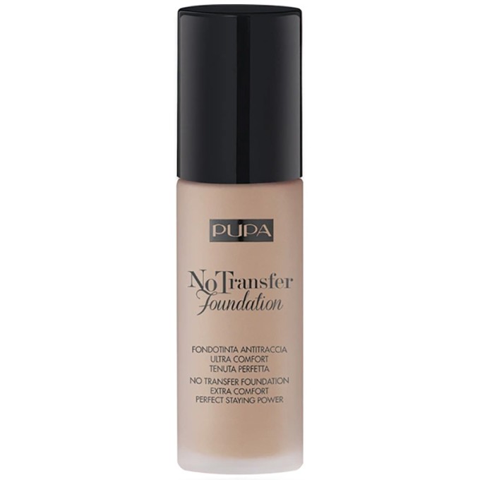 Pupa No Transfer Foundation Extra Comfort SPF 15 - Dlouhotrvající make