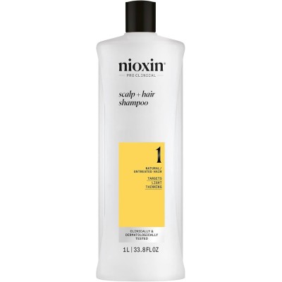 Nioxin System 1 Cleanser Fine Hair Normal To Thin Looking 1000 ml