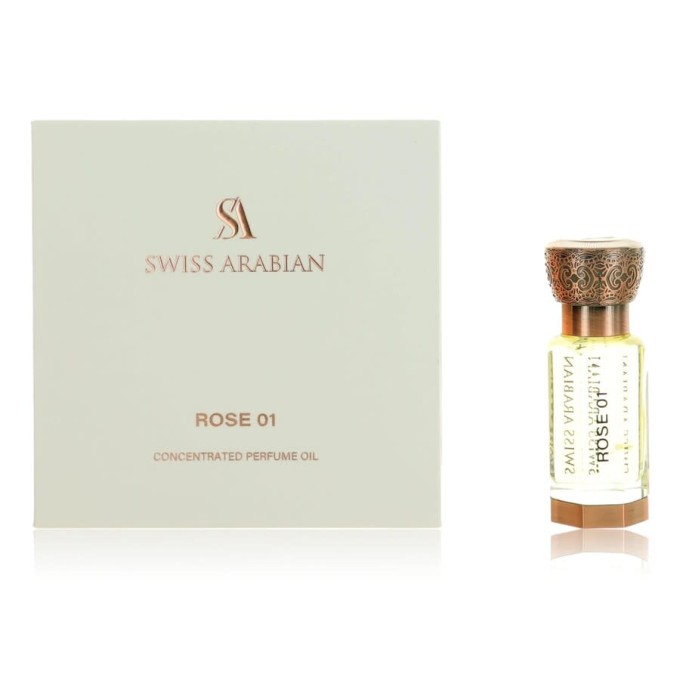 Swiss Arabian Rose 01 Parfumed Oil 12ml