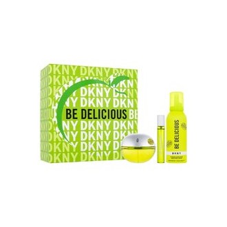 DKNY DKNY Be Delicious Gift set EDP 100 ml, miniature EDP 15 ml and shower foam 150 ml 100ml