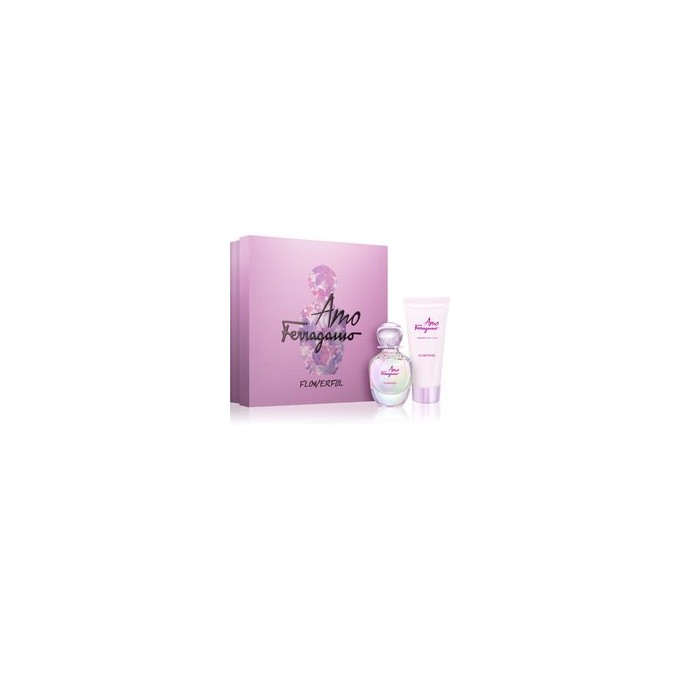 Salvatore Ferragamo Amo Ferragamo Flowerful SET EDT 50 ml + body lotion 100 ml 50ml