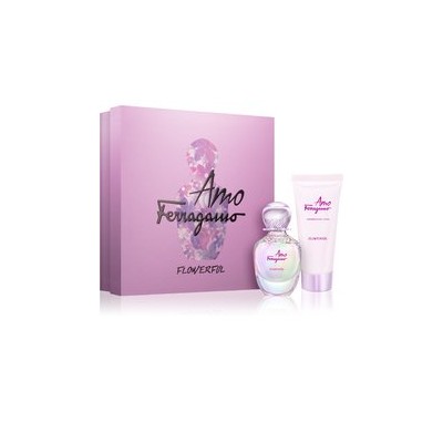 Salvatore Ferragamo Amo Ferragamo Flowerful SET EDT 50 ml + body lotion 100 ml 50ml